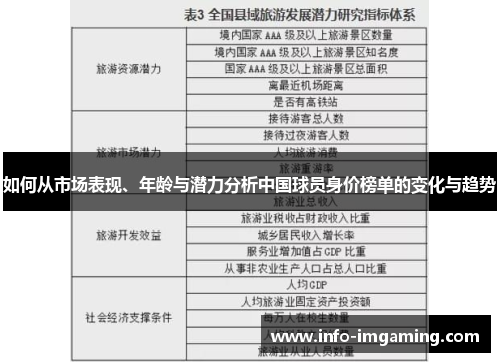 如何从市场表现、年龄与潜力分析中国球员身价榜单的变化与趋势
